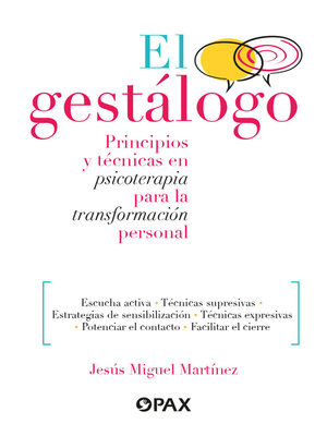 cover image of El gestálogo